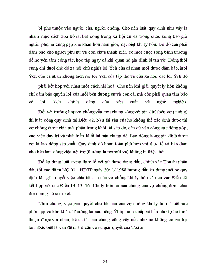 image for page Vấn đề ly hôn và hậu quả pháp lý của nó theo luật hôn nhân gia đình 1986.