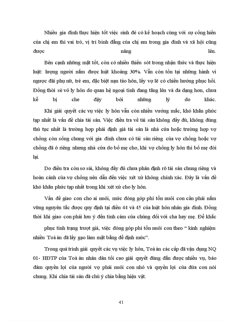 image for page Vấn đề ly hôn và hậu quả pháp lý của nó theo luật hôn nhân gia đình 1986.