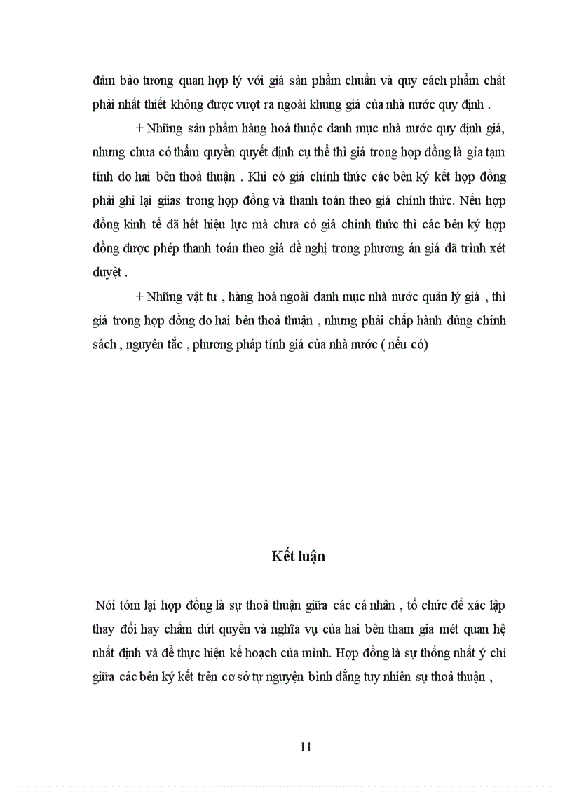 image for page Phân tích những điều khoản chủ yếu của hợp đồng kinh tế.