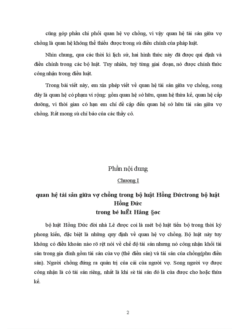 image for page Quan hệ tài sản giữa vợ chồng trong bộ luật Hôn nhân gia đình năm 1986 và bộ luật Hôn nhân gia đình năm 2000.