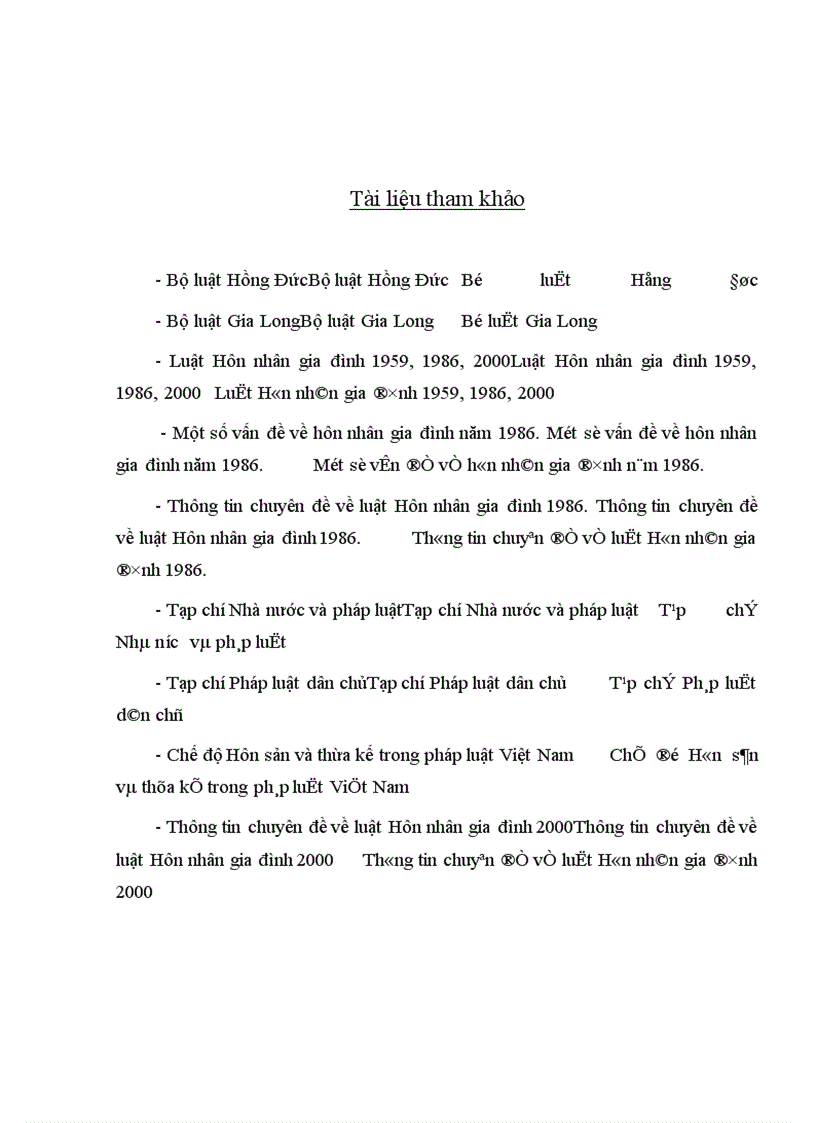 image for page Quan hệ tài sản giữa vợ chồng trong bộ luật Hôn nhân gia đình năm 1986 và bộ luật Hôn nhân gia đình năm 2000.