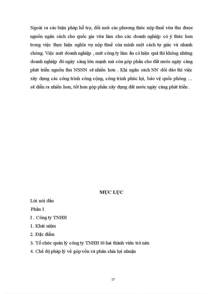 image for page Tình hình đóng thuế của Công ty TNHH Vinh an