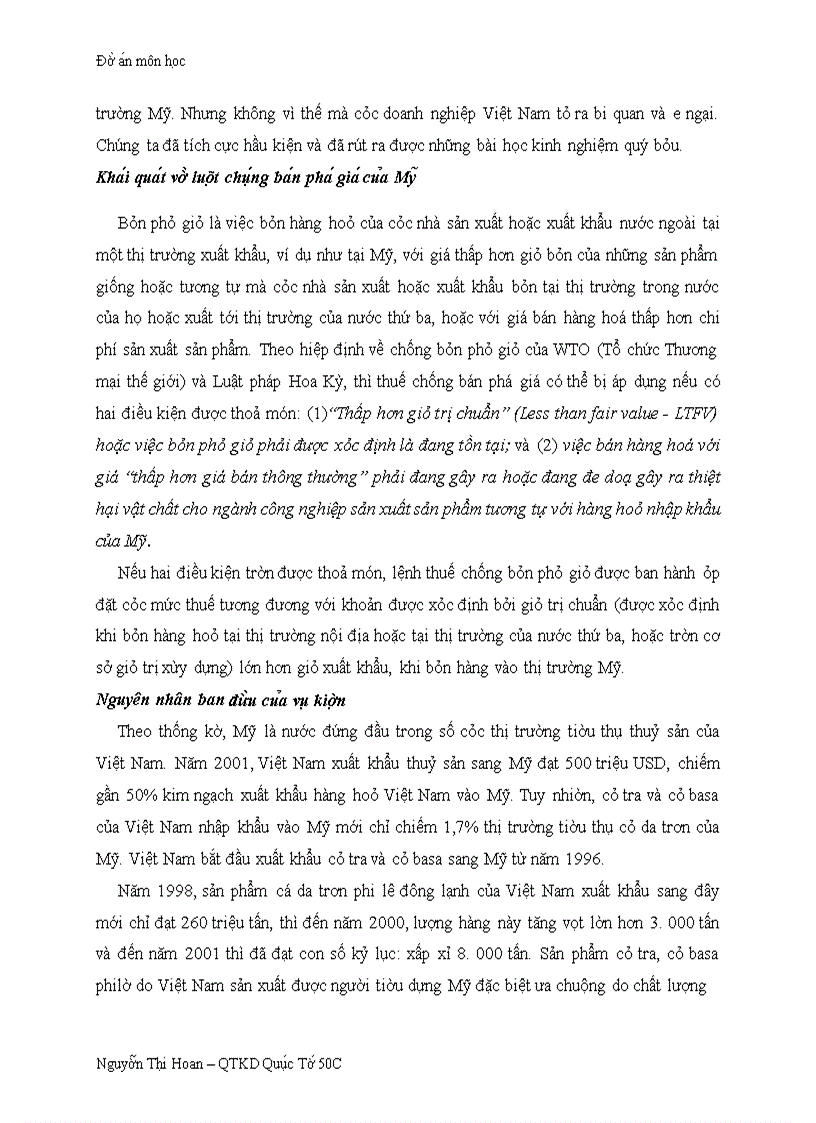 image for page Khái quát về luật chống bán phá giá của Mỹ.