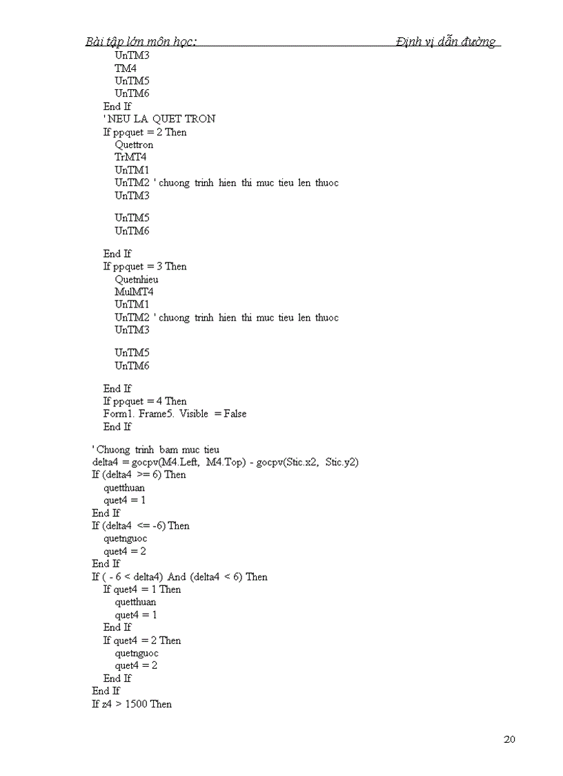 image for page Mô phỏng và hiển thị mục tiêu radar trên màn hình PC