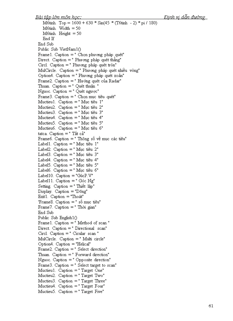 image for page Mô phỏng và hiển thị mục tiêu radar trên màn hình PC
