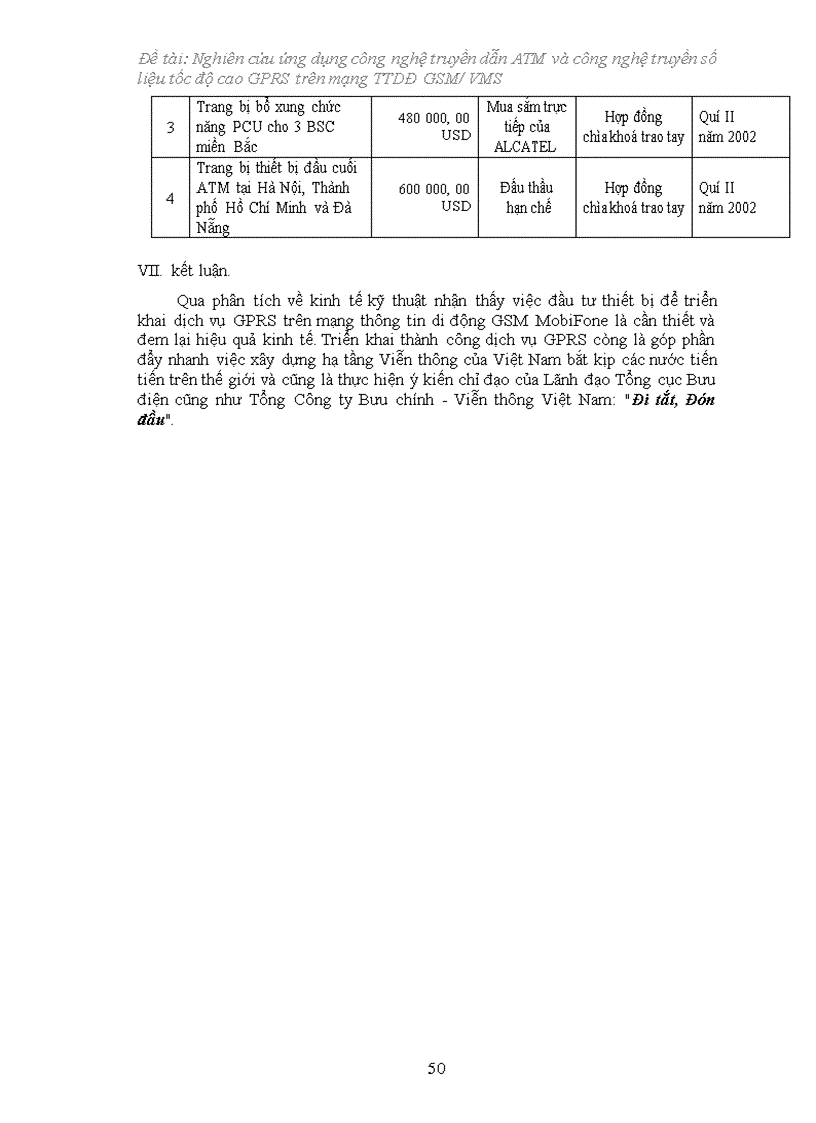 image for page Nghiên cứu ứng dụng công nghệ truyền dẫn ATM và công nghệ truyền số liệu tốc độ cao GPRS trên mạng TTDĐ GSM/VMS