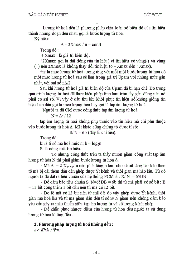 image for page Kỹ thuật ghép kênh số TDM