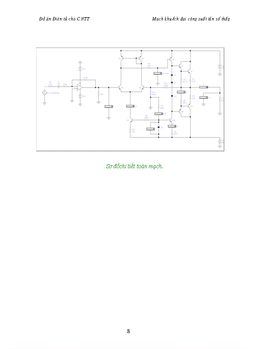 image for page Mạch khuếch đại công suất tần số thấp