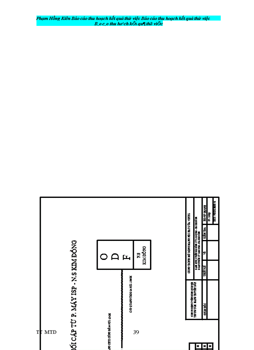 image for page Báo cáo thu hoạch kết quả thử việc tại Công ty Điện tử Viễn thông Quân đội