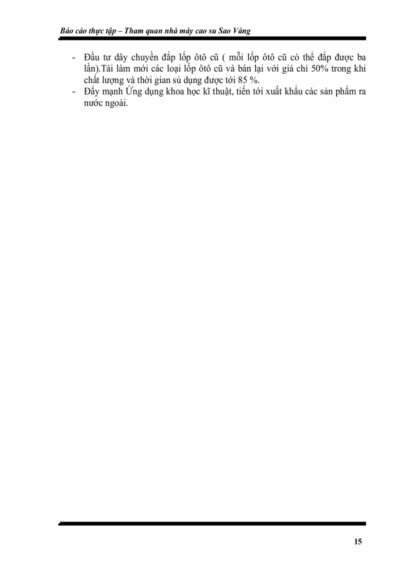 image for page Tham quan nhà máy cao su Sao Vàng