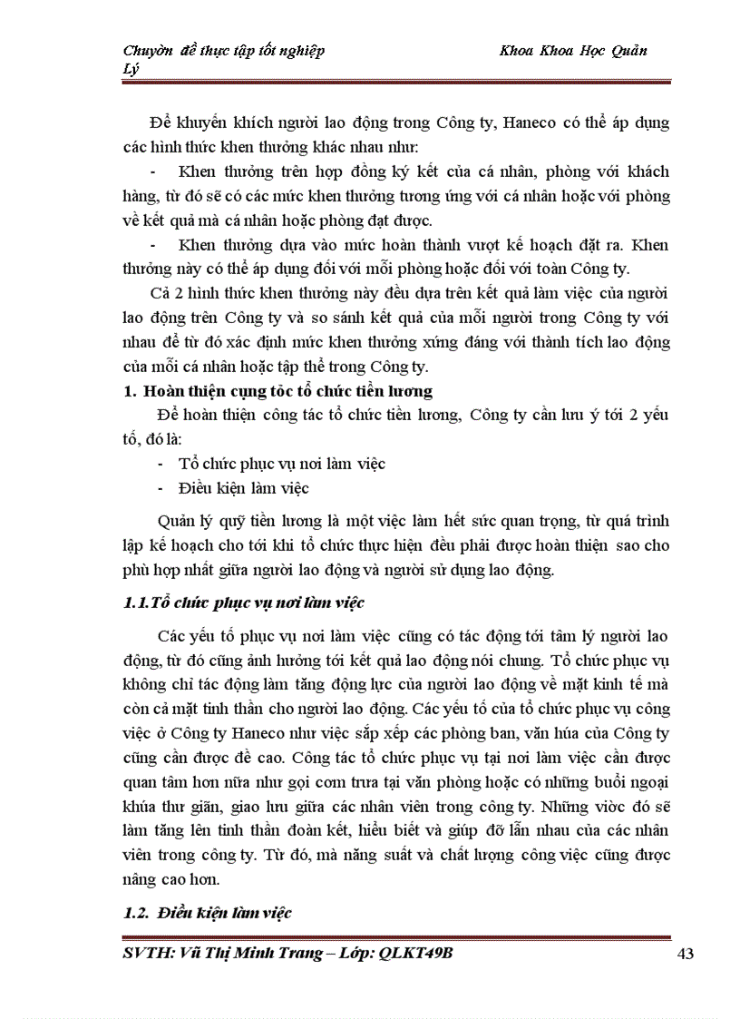 image for page Hoàn thiện công tác quản lý quỹ tiền lương tại Công ty TNHH MTV XNK & TM Haneco