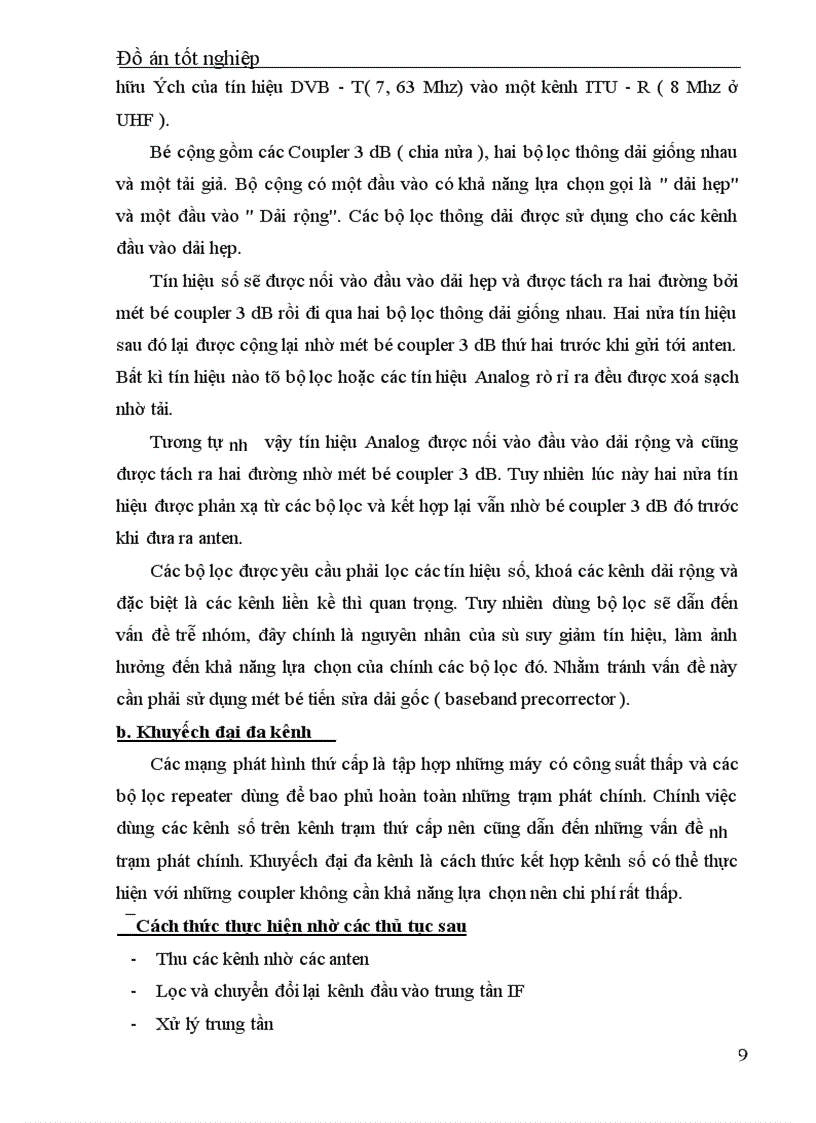 image for page Nghiên cứu về nén tín hiệu trong truyền hình số