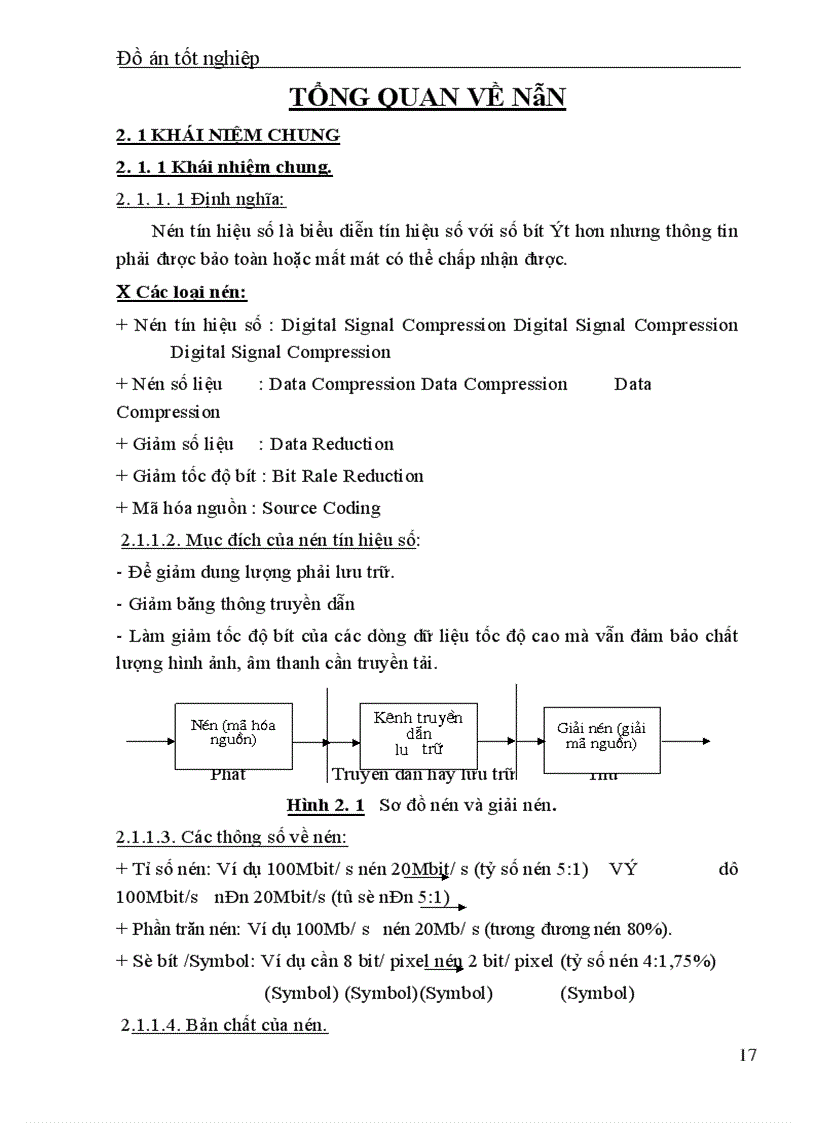 image for page Nghiên cứu về nén tín hiệu trong truyền hình số