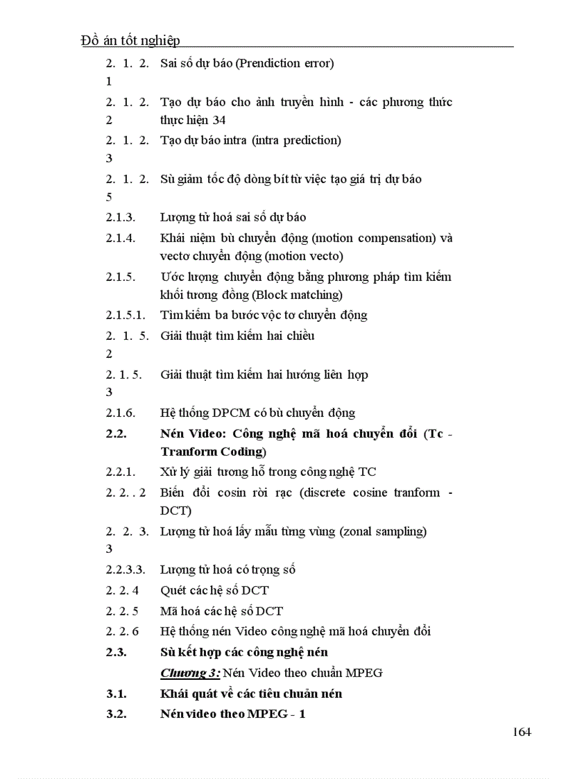 image for page Nghiên cứu về nén tín hiệu trong truyền hình số