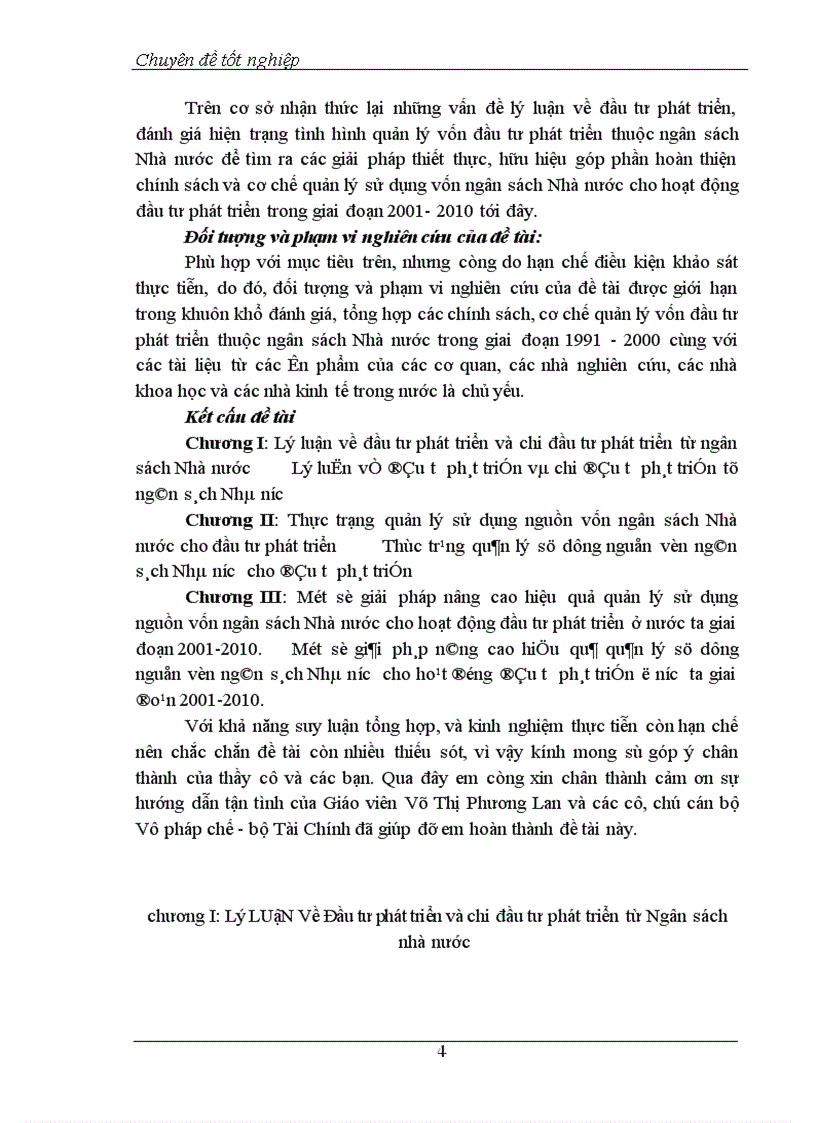 image for page Một số giải pháp nhằm nâng cao hiệu quả quản lý sử dụng vốn ngân sách Nhà nước cho hoạt động đầu tư phát triển ở nước ta giai đoạn 2001-2010