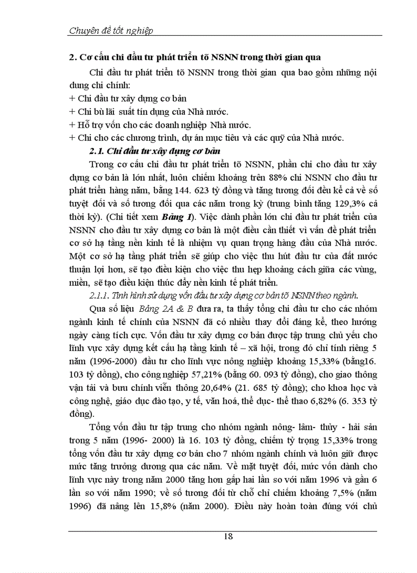 image for page Một số giải pháp nhằm nâng cao hiệu quả quản lý sử dụng vốn ngân sách Nhà nước cho hoạt động đầu tư phát triển ở nước ta giai đoạn 2001-2010