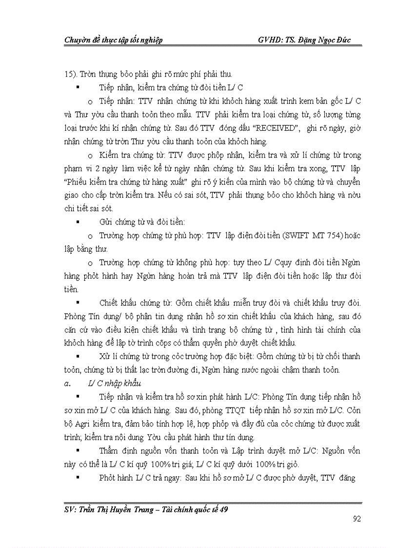 image for page Giải pháp nâng cao hiệu quả hoạt động thanh thanh toán quốc tế tại Chi nhánh ngân hàng nông nghiệp và phát triển nông thôn Tây Hà Nội