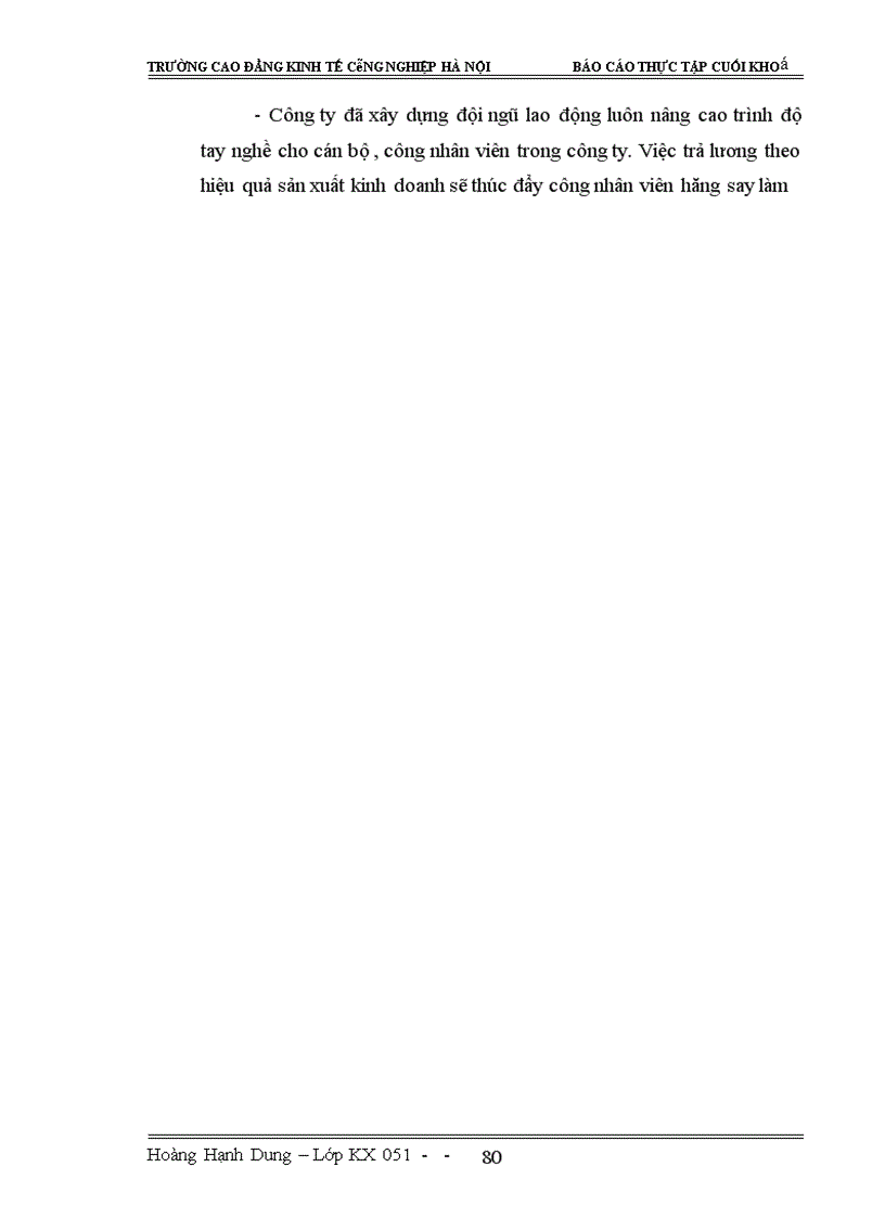 image for page Báo cáo thực tập tại công ty CPXLDI.