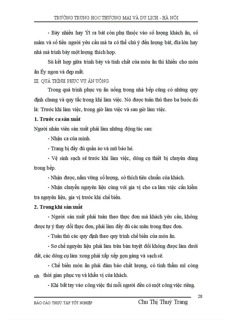 image for page Báo cáo thực tập tại Nhà hàng Bia Vườn 171