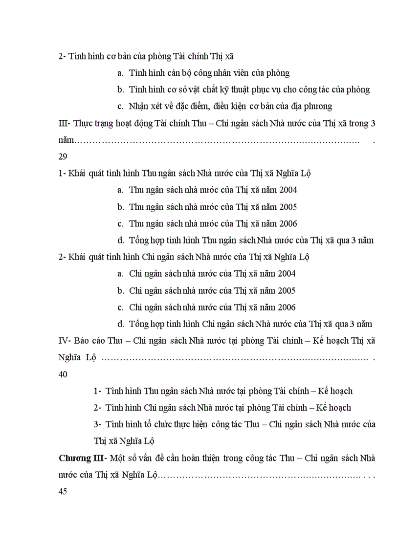 image for page Hoàn thiện công tác Thu - Chi ngân sách Nhà nước tại Thị xã Nghĩa Lộ – Tỉnh Yên Bái