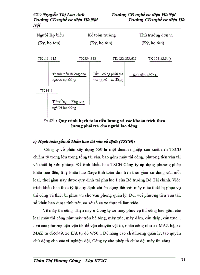 image for page Kế toán chi phí sản xuất và tính giá thành sản xuất sản phẩm tại Công ty cổ phần xây dựng 559