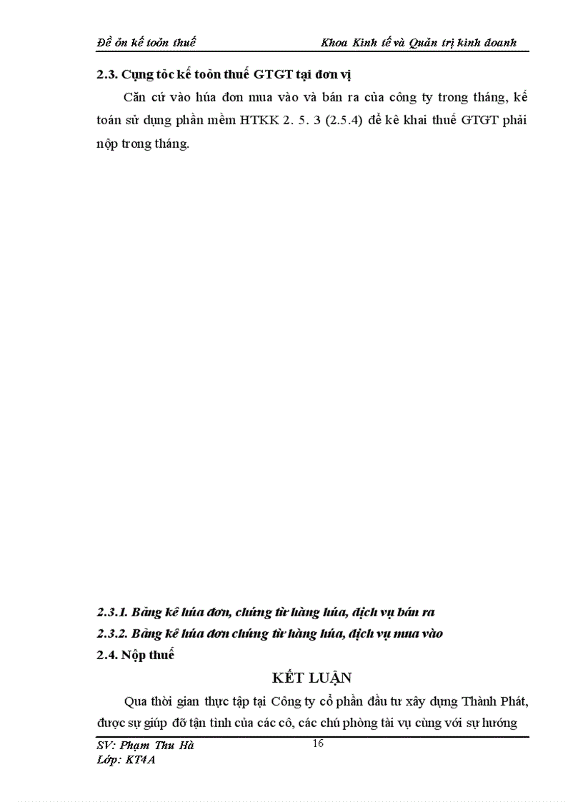image for page Tìm hiểu công tác kế toán thuế Giá trị gia tăng tại Công ty TNHH thiết bị và công nghệ HDN
