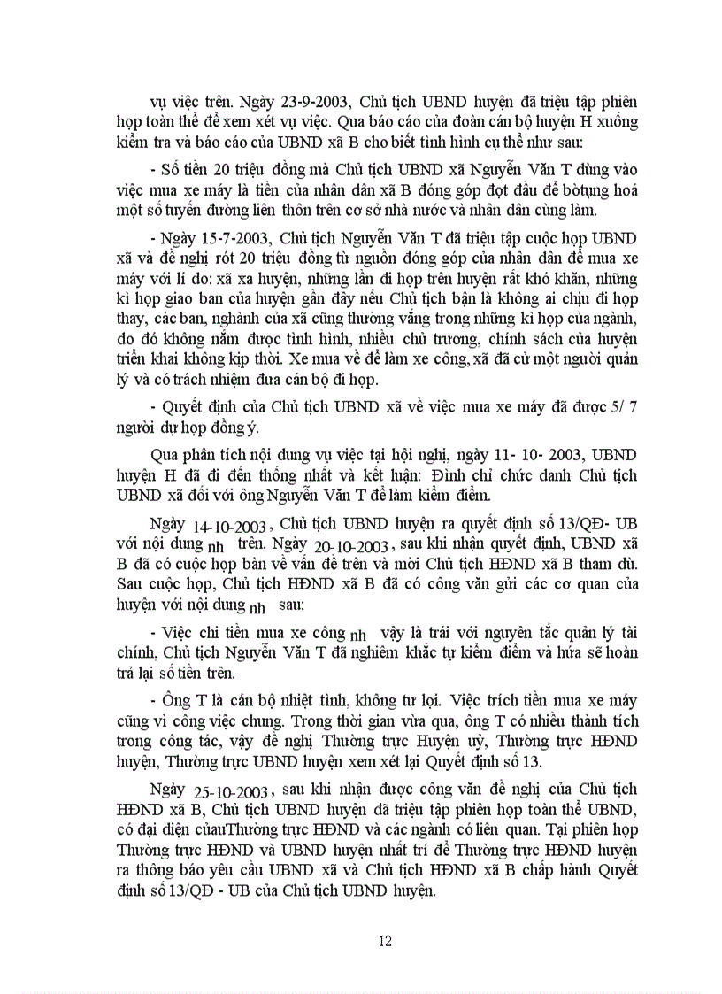 image for page Bài tập tình huống môn khoa học quản lý