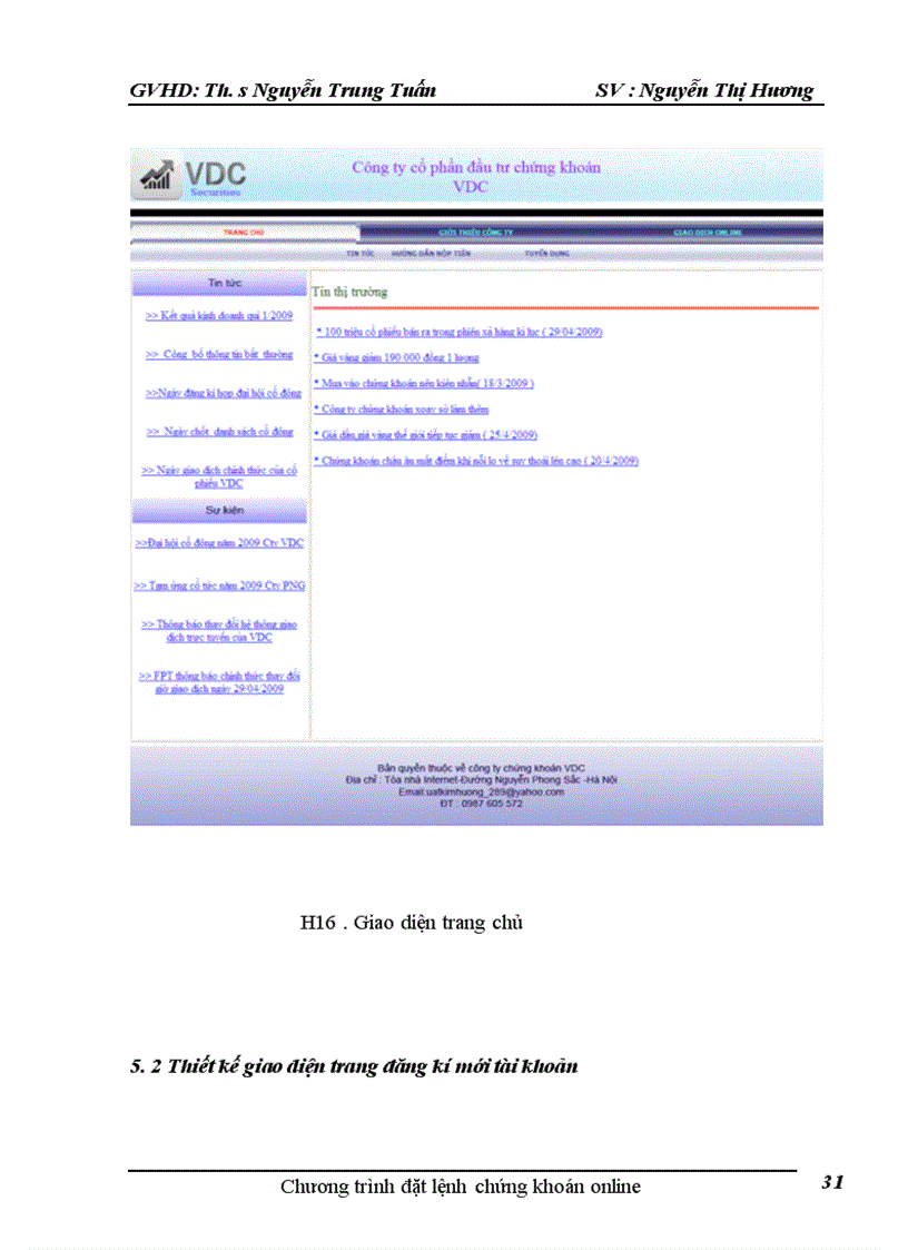 image for page Chương trình đặt lệnh chứng khoán online