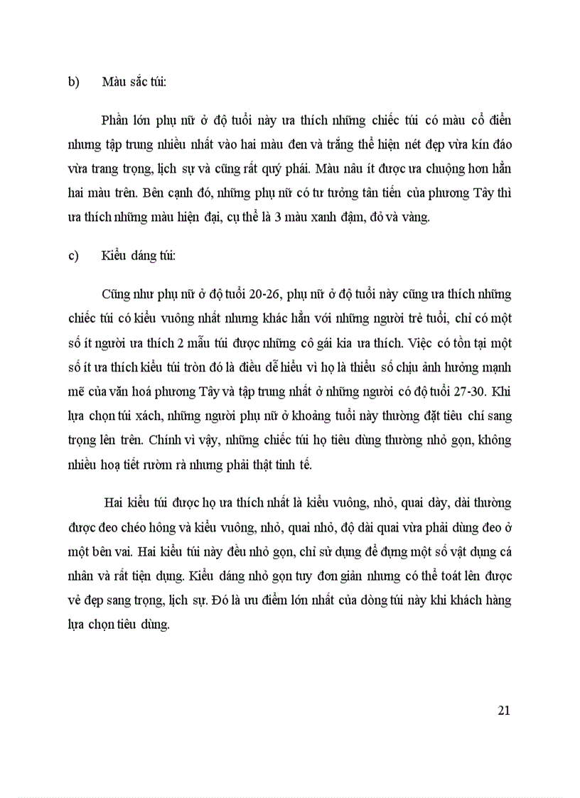 image for page Phát triển dòng sản phẩm túi xách Việt cao cấp dành cho nữ giới