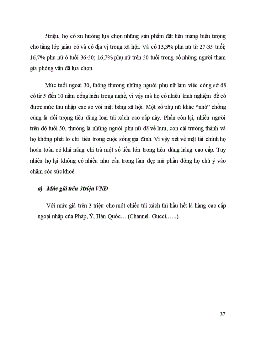 image for page Phát triển dòng sản phẩm túi xách Việt cao cấp dành cho nữ giới