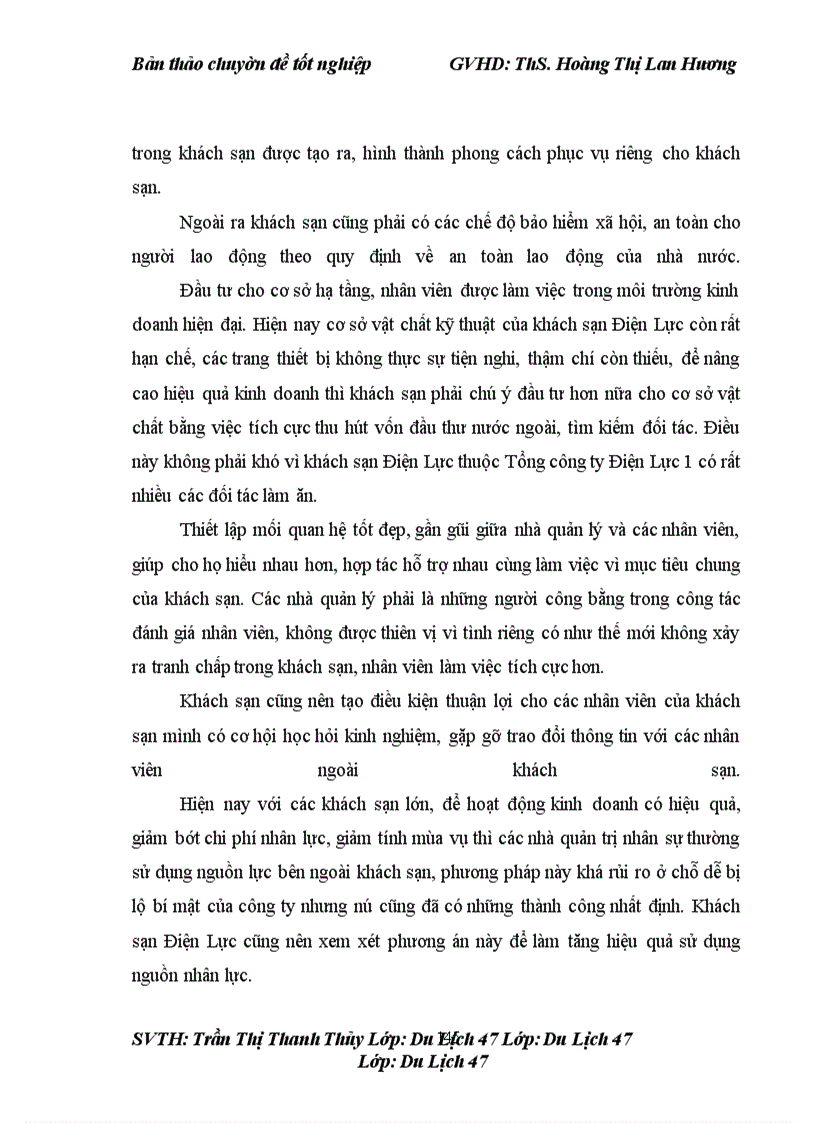 image for page Giải pháp nâng cao hiệu quả sử dụng nguồn nhân lực của khách sạn điện lực hà nội