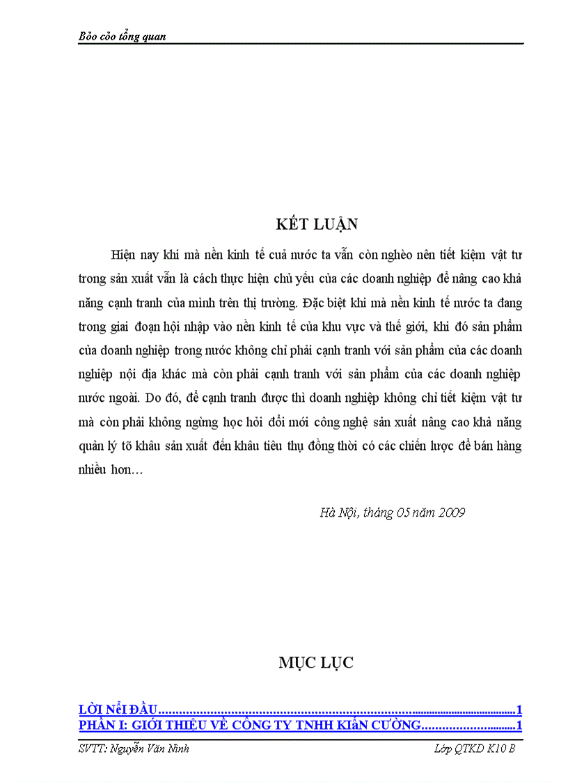 image for page Tổng quan về công ty TNHH Kiên Cường