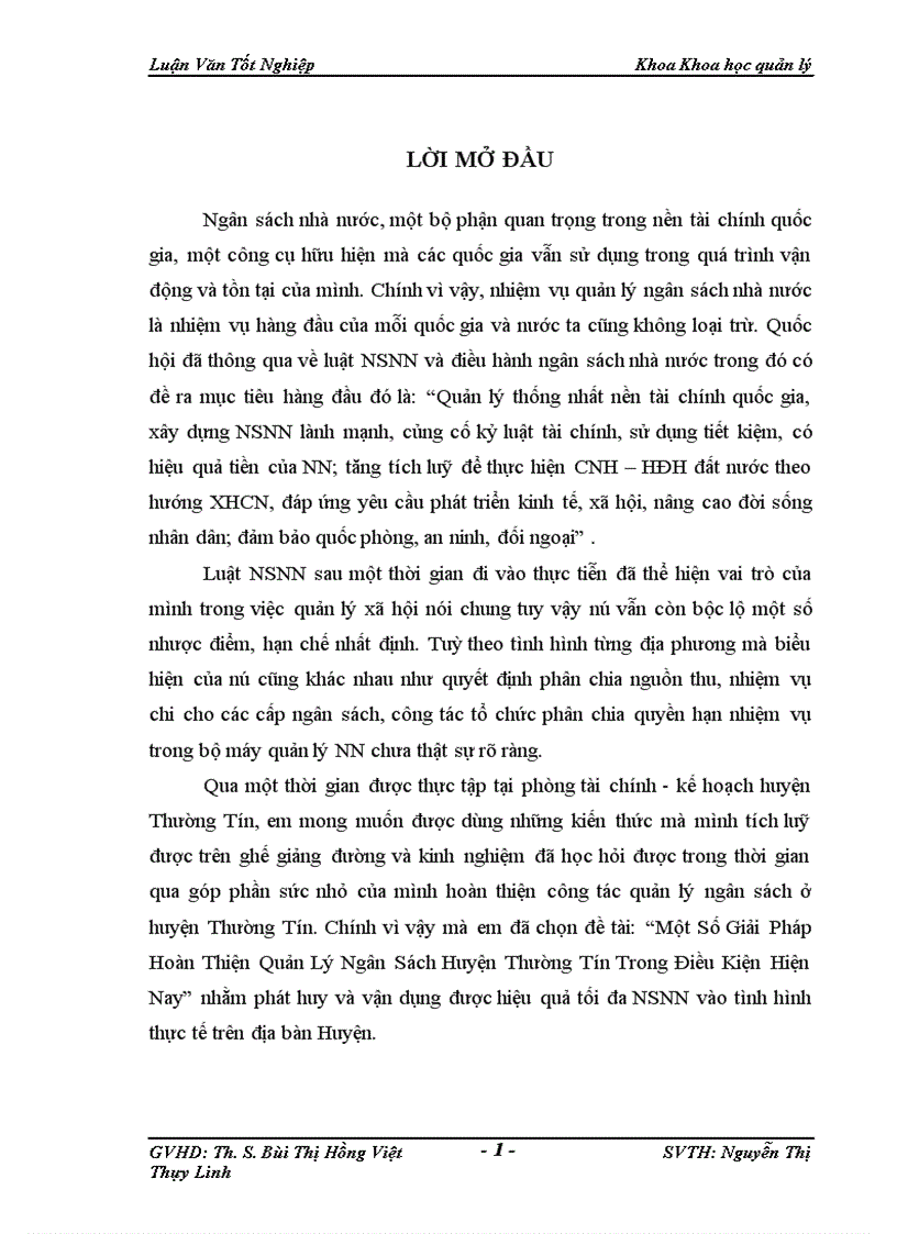 image for page Một Số Giải Pháp Hoàn Thiện Quản Lý Ngân Sách Huyện Thường Tín Trong Điều Kiện Hiện Nay