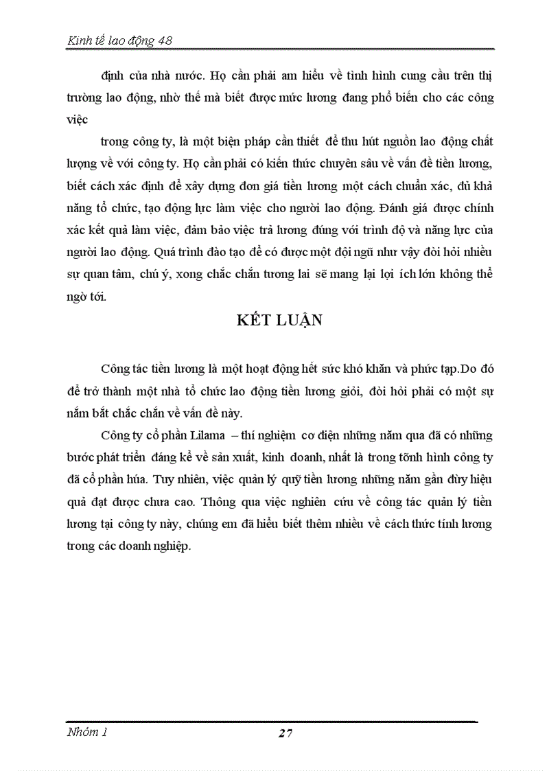 image for page Công tác tiền lương tại công ty cổ phần lilama-thí nghiệm cơ điện