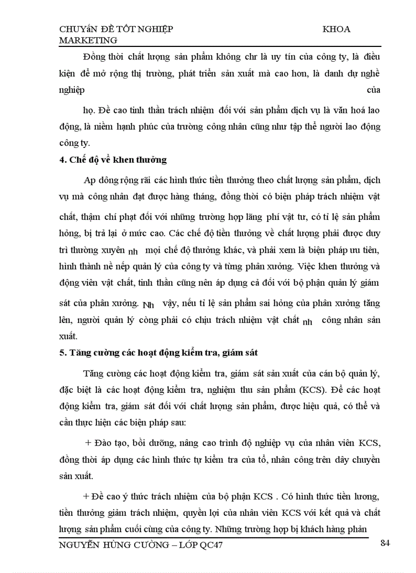 image for page Một số giải pháp góp phần hoàn thiện chính sách sản phẩm ở công ty Tiêu Chí Vàng