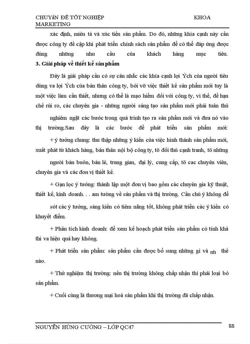 image for page Một số giải pháp góp phần hoàn thiện chính sách sản phẩm ở công ty Tiêu Chí Vàng