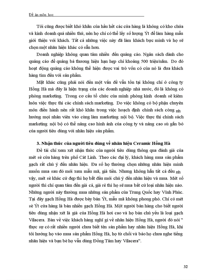 image for page Một số giải pháp nhằm hoàn thiện chiến lược xây dựng nhãn hiệu ceramic Hồng Hà