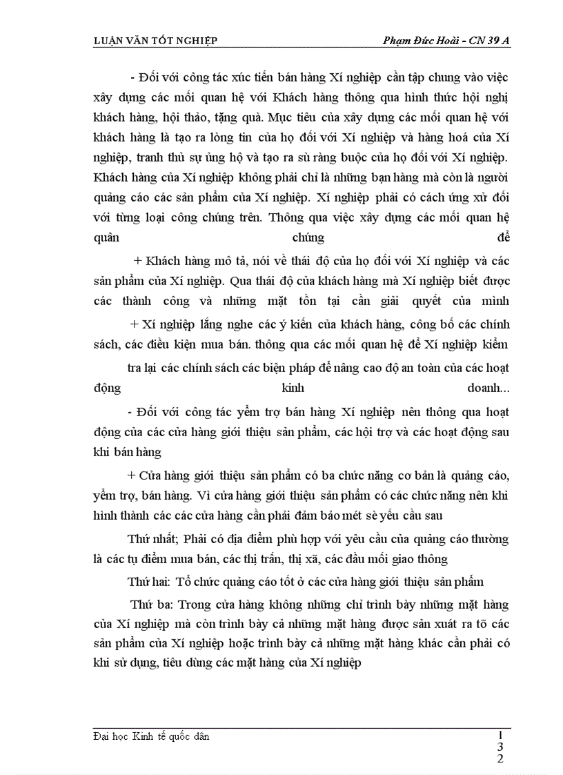 image for page Một số biện pháp cơ bản nhằm duy trì và mở rộng thị trường tiêu thụ sản phẩm tại Xí nghiệp may đo X19 thuộc Công ty 247- bộ quốc phòng