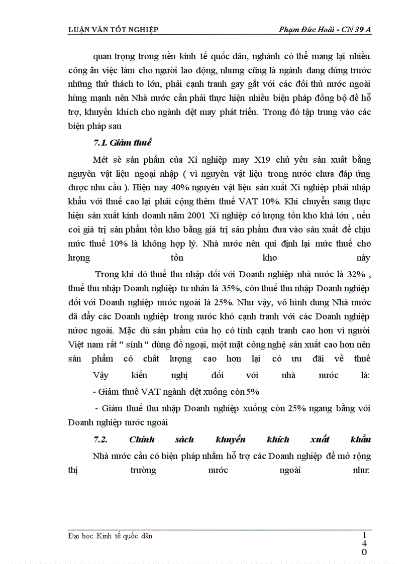 image for page Một số biện pháp cơ bản nhằm duy trì và mở rộng thị trường tiêu thụ sản phẩm tại Xí nghiệp may đo X19 thuộc Công ty 247- bộ quốc phòng