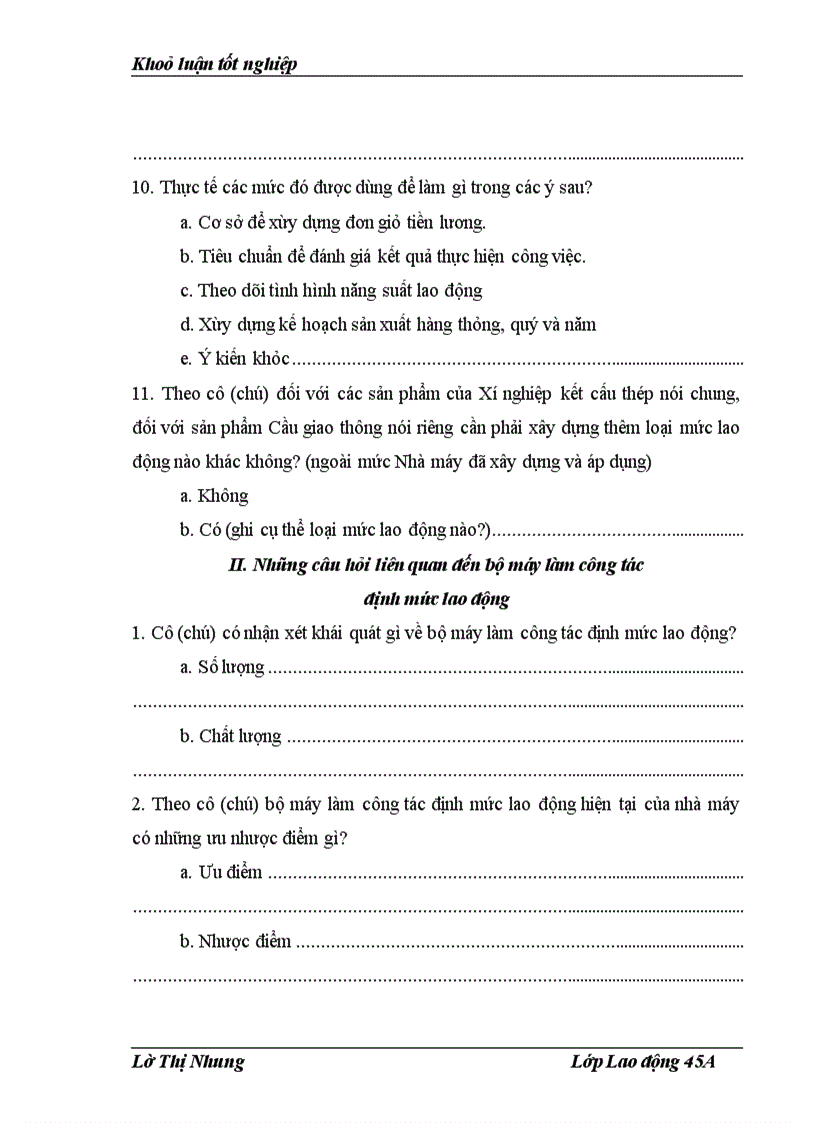 image for page Hoàn thiện công tác định mức lao động tại Xí nghiệp kết cấu thép (Nhà máy cơ khí 120)