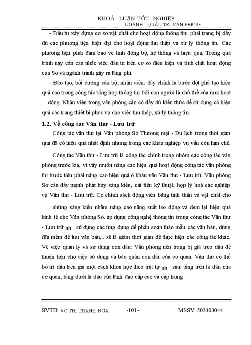 image for page Tiếp tục hoàn thiện công tác Văn phòng tại Sở Thương mại-Du lịch tỉnh Phú Thọ