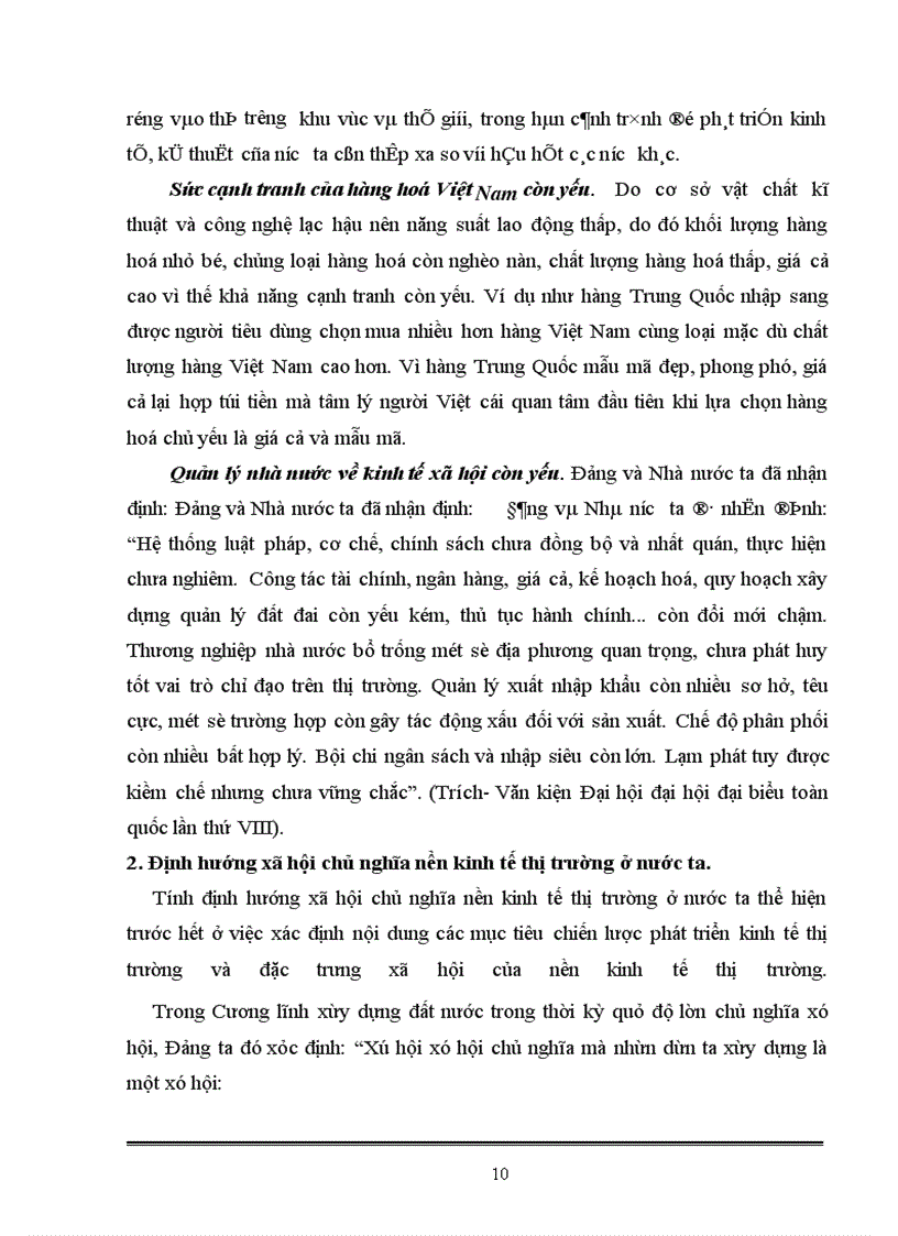 image for page Sự tồn tại và phát triển kinh tế thị trường định hướng xã hội chủ nghĩa ở nước ta.