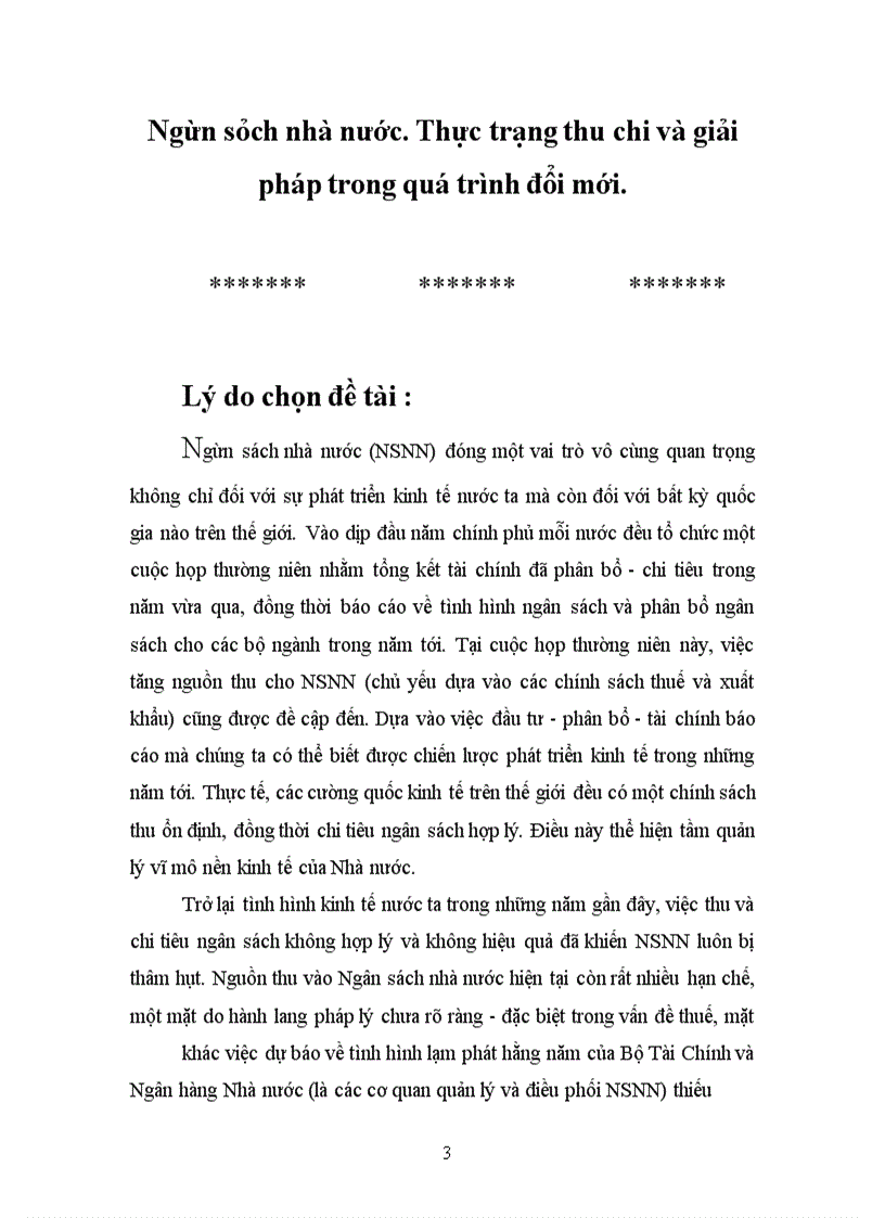 image for page Ngân sách nhà nước (NSNN)