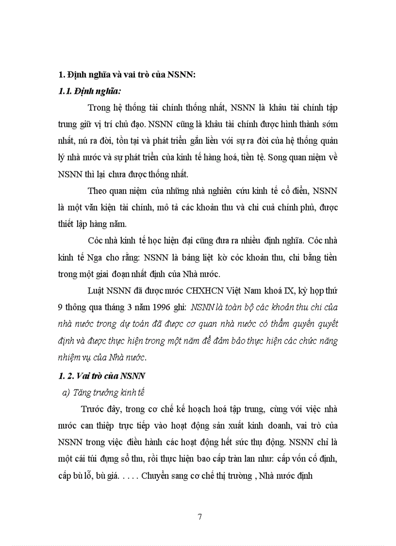 image for page Ngân sách nhà nước (NSNN)