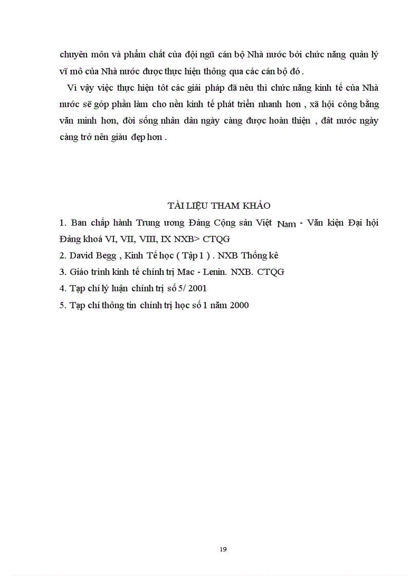 image for page Vai trò kinh tế của Nhà nước trong nền kinh tế thị trường XHCN ở nước ta hiện nay