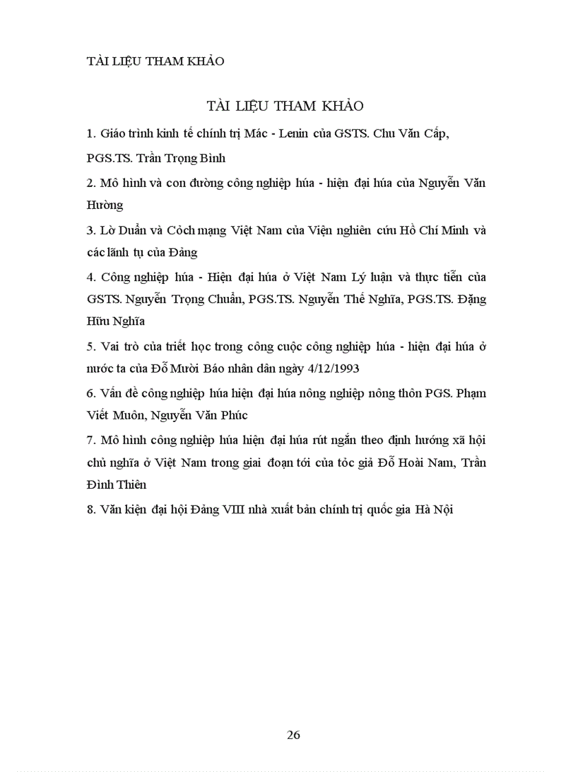 image for page Công nghiệp hoá - Hiện đại hoá và vai trò của nó trong đối với sự nghiệp xây dựng chủ nghĩa xã hội ở nước ta hiện nay