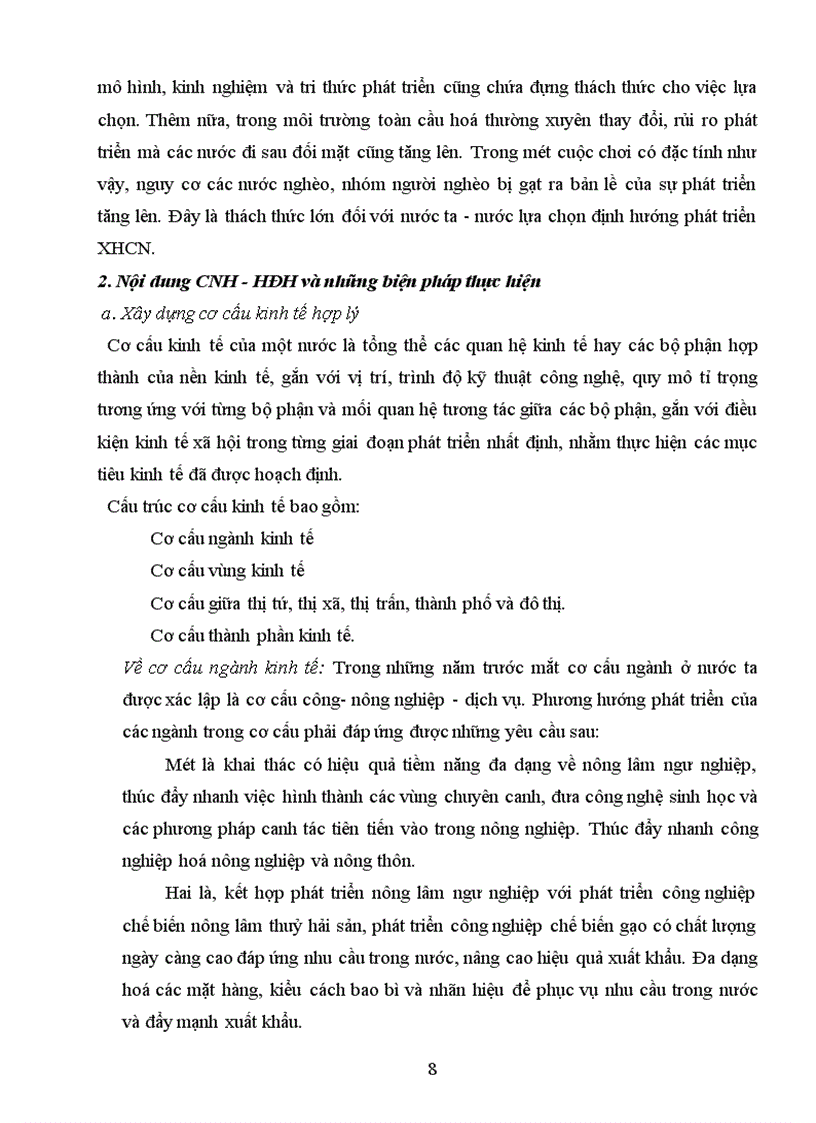 image for page Vai trò và những mục tiêu, nhiệm vụ của công nghiệp hoá hiện đại hoá