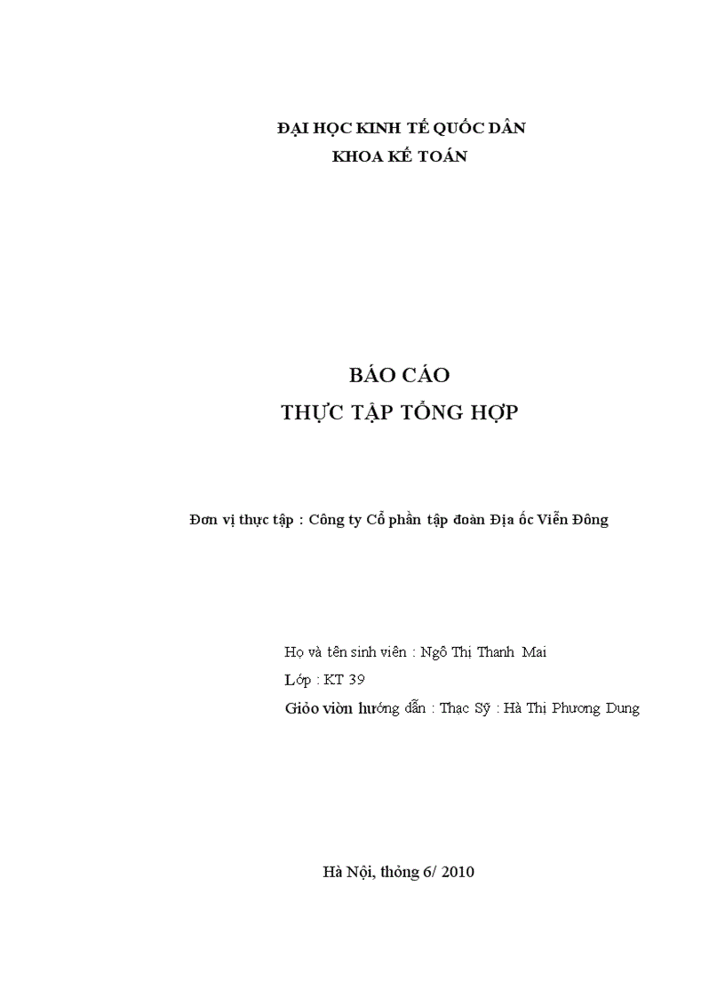 image for page Công ty Cổ phần tập đoàn Địa ốc Viễn Đông