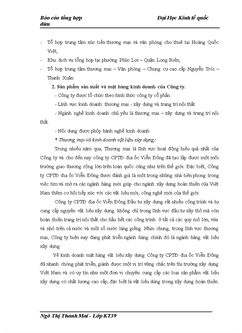 image for page Công ty Cổ phần tập đoàn Địa ốc Viễn Đông