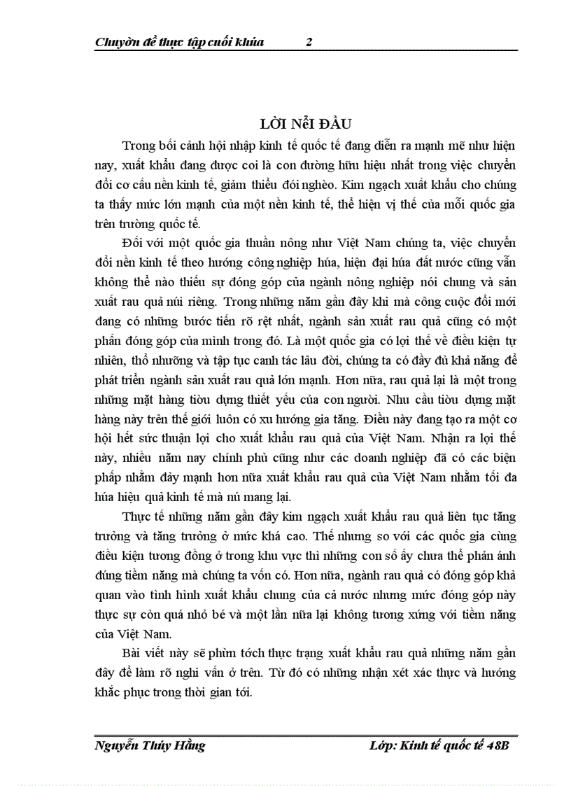 image for page Đẩy mạnh xuất khẩu mặt hàng rau quả của Việt Nam